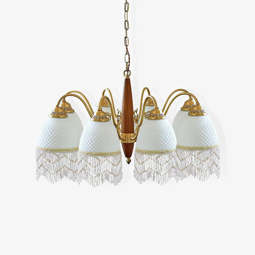 Embrara Glass Chandelier-Moonnatur
