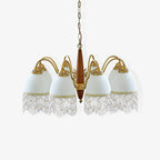 Embrara Glass Chandelier-Moonnatur