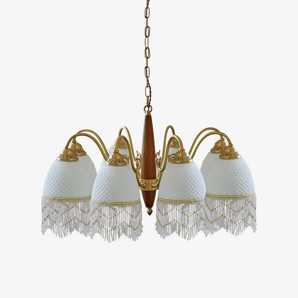 Embrara Glass Chandelier-Moonnatur