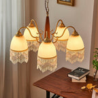 Embrara Glass Chandelier-Moonnatur