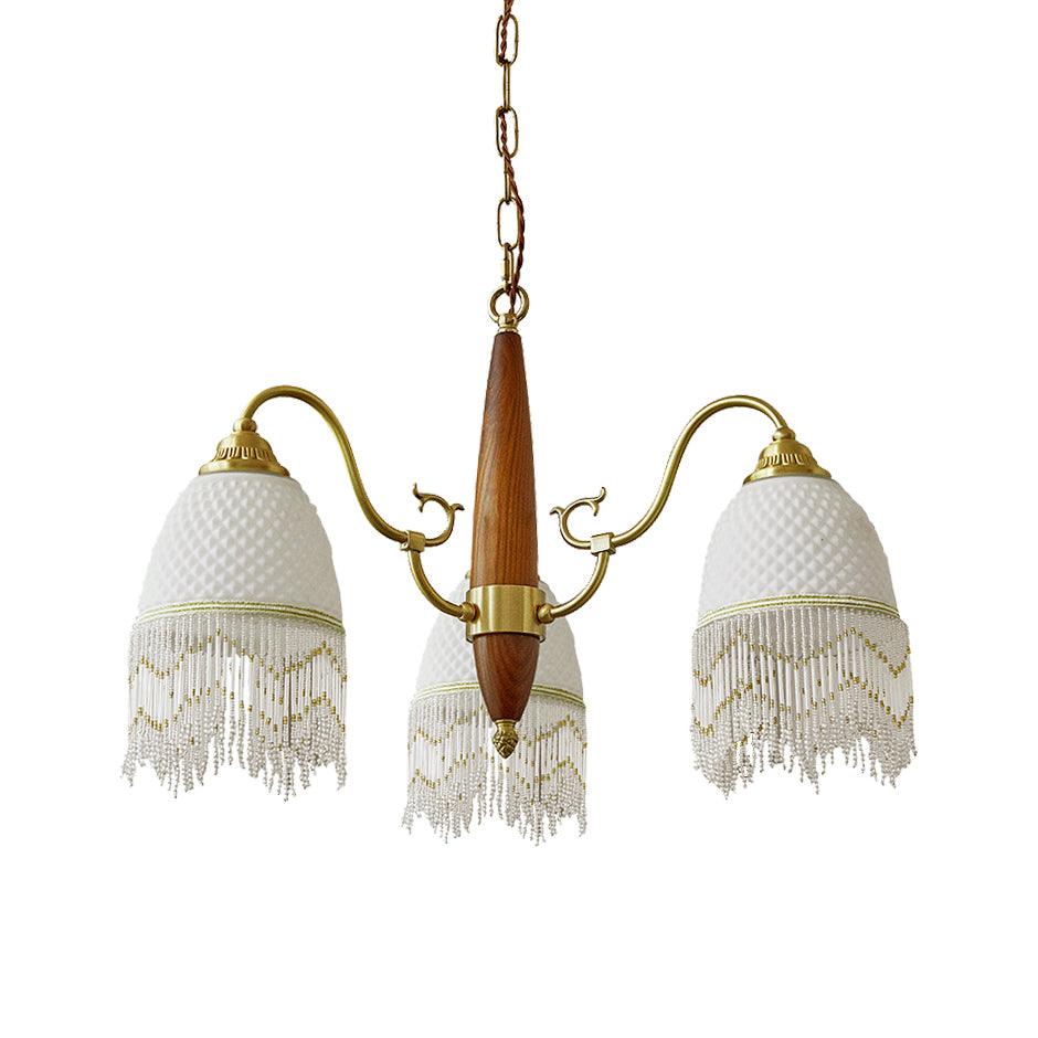 Embrara Glass Chandelier-Moonnatur