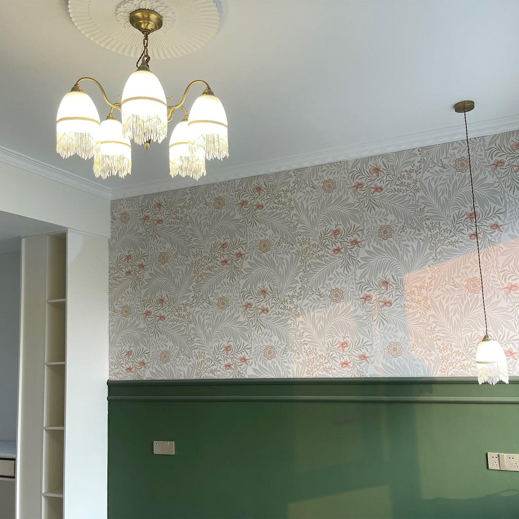 Embrara Glass Chandelier-Moonnatur
