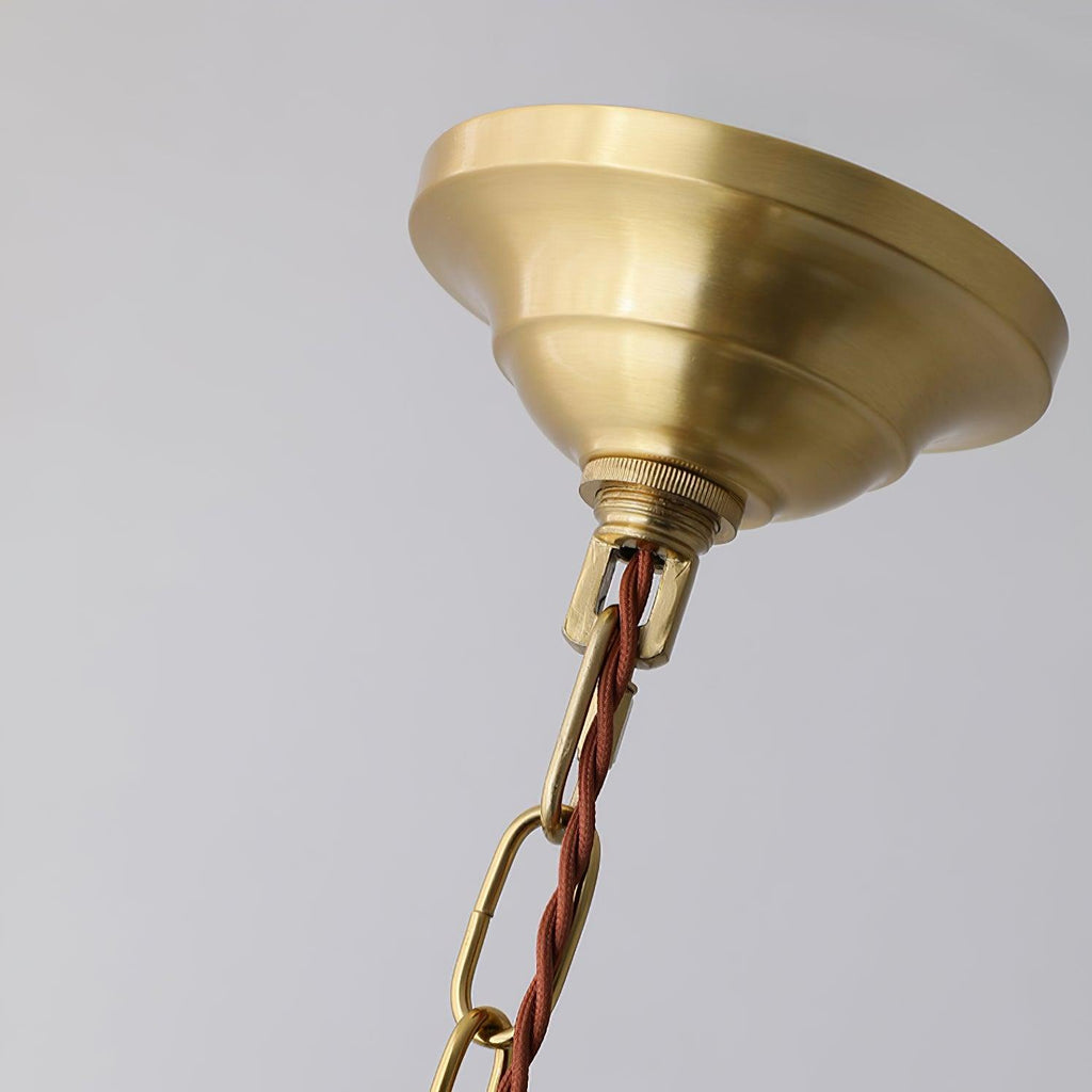 Embrara Glass Chandelier-Moonnatur