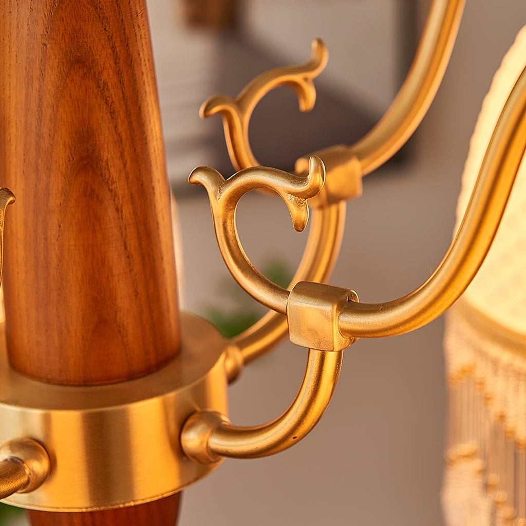 Embrara Glass Chandelier-Moonnatur