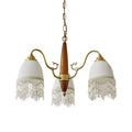 Embrara Glass Chandelier-Moonnatur