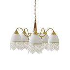 Embrara Glass Chandelier-Moonnatur