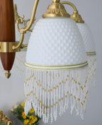 Embrara Glass Chandelier-Moonnatur