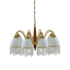Embrara Glass Chandelier-Moonnatur