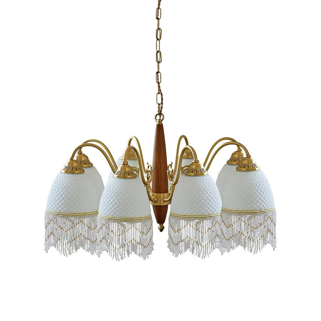 Embrara Glass Chandelier-Moonnatur