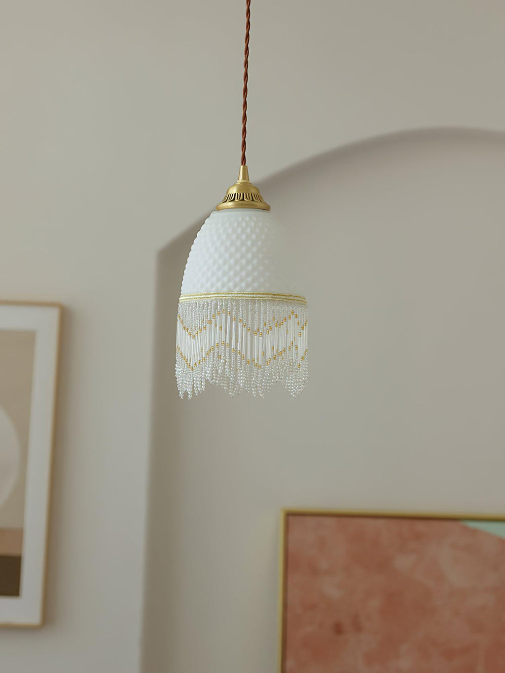 Brevencove Glass Pendant Light-Moonnatur