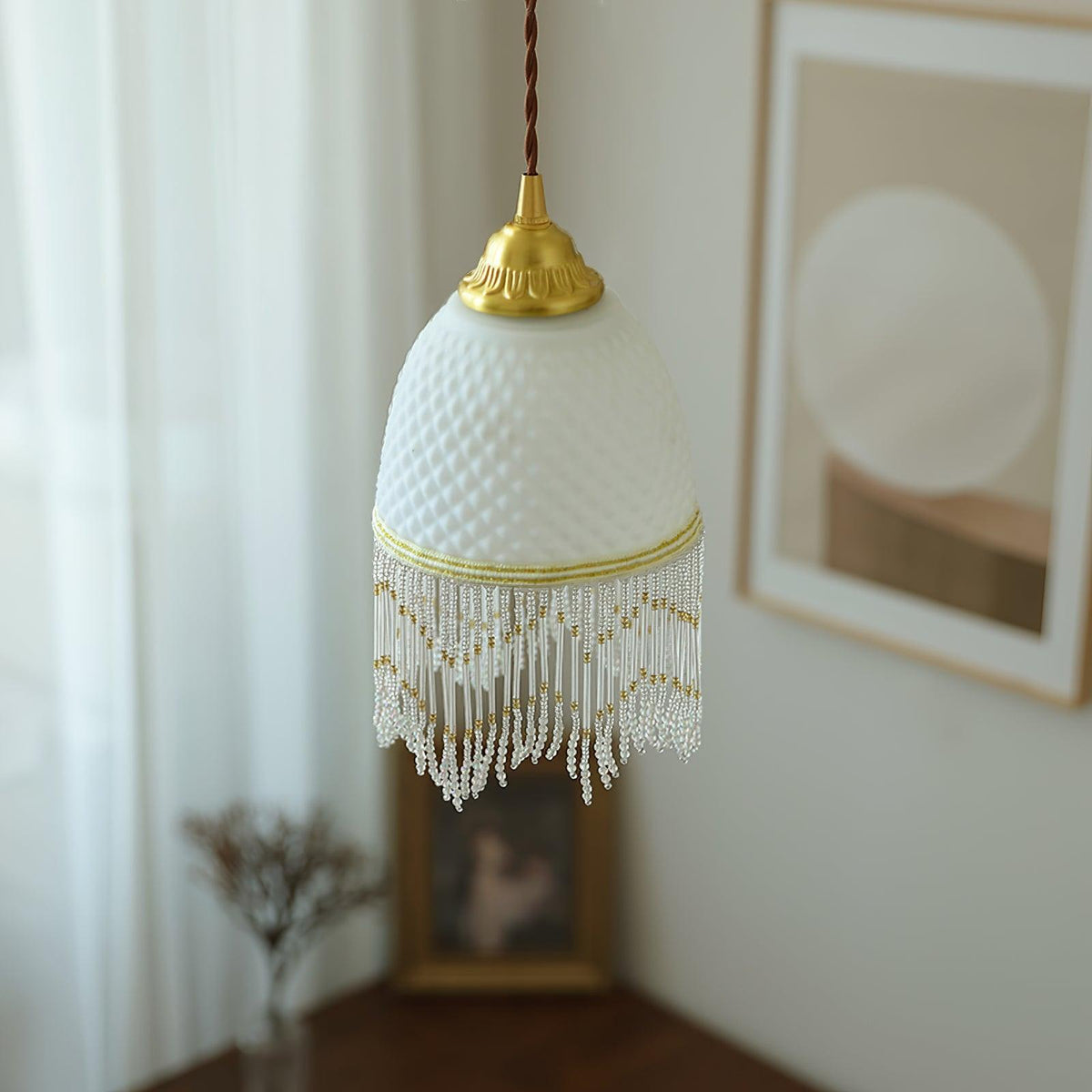 Brevencove Glass Pendant Light-Moonnatur