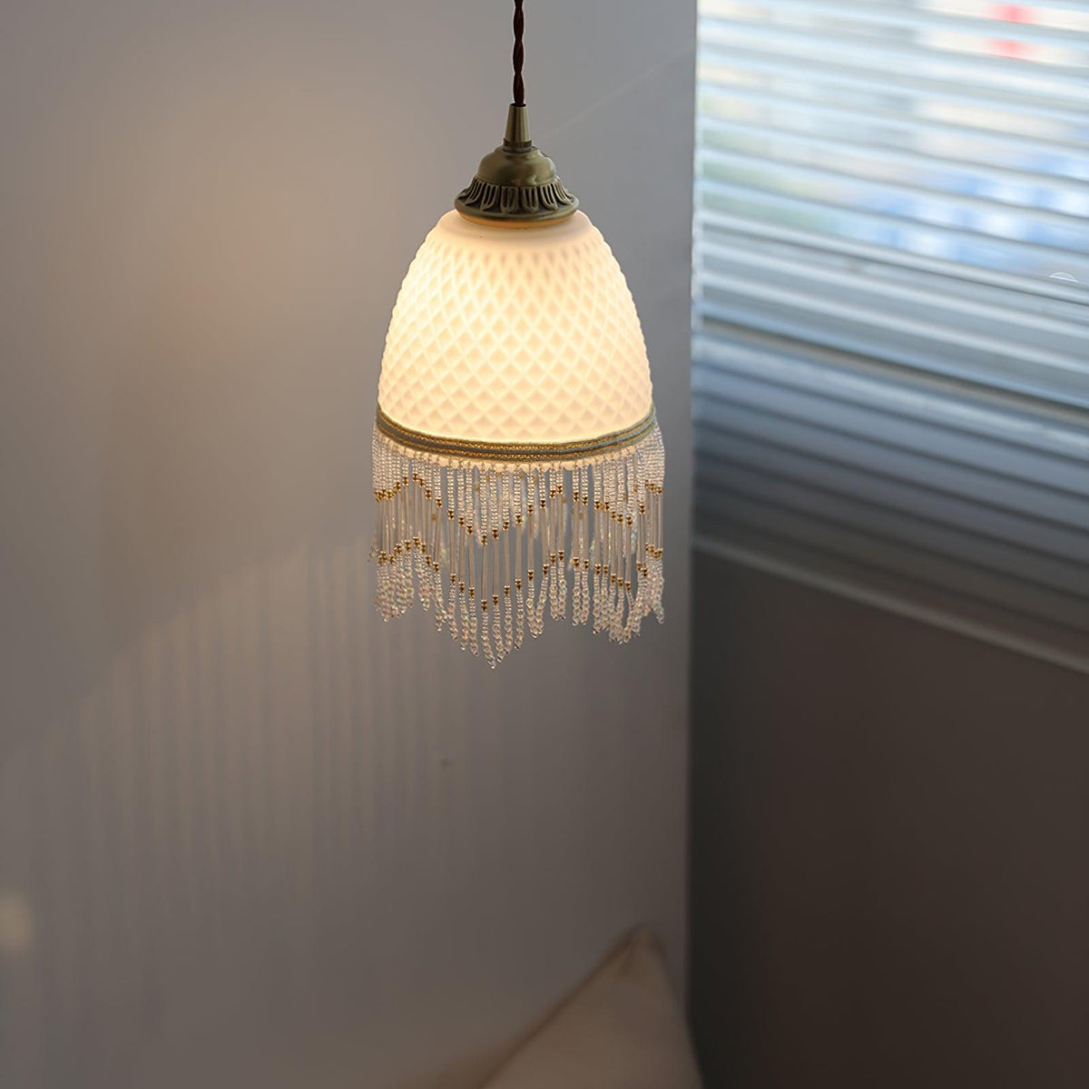 Brevencove Glass Pendant Light-Moonnatur