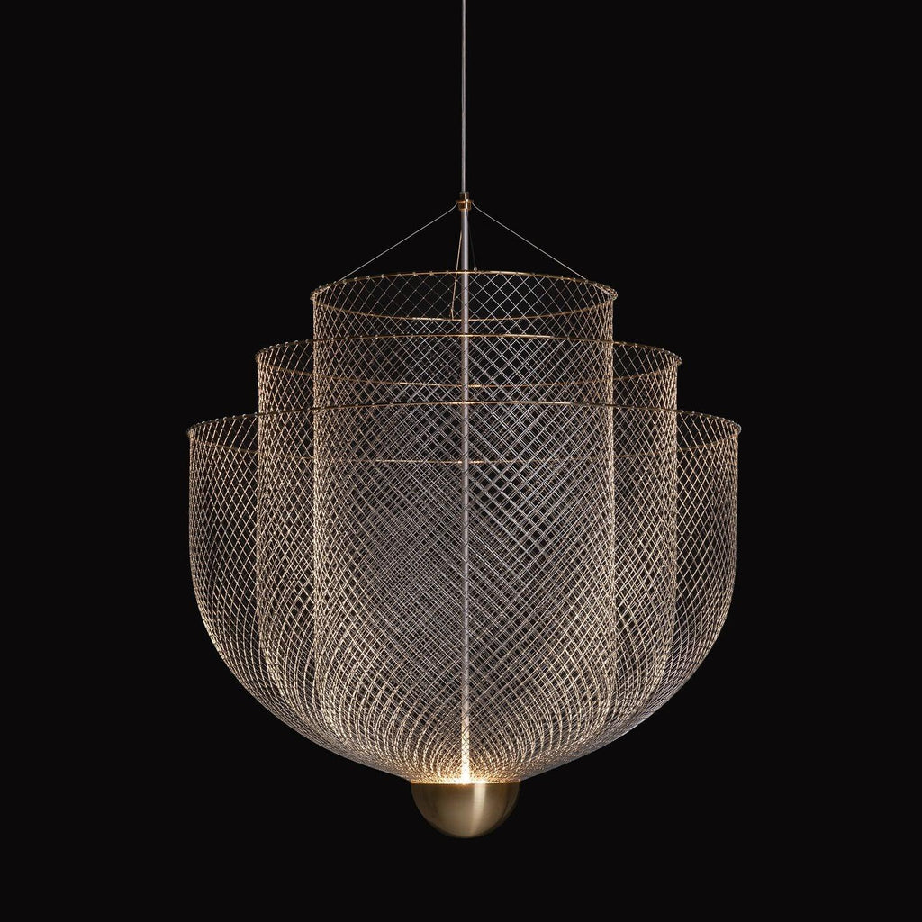 Pireven Iron Chandelier-Moonnatur