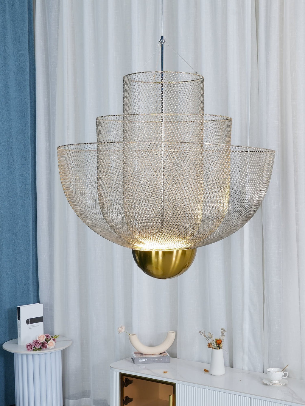 Pireven Iron Chandelier-Moonnatur