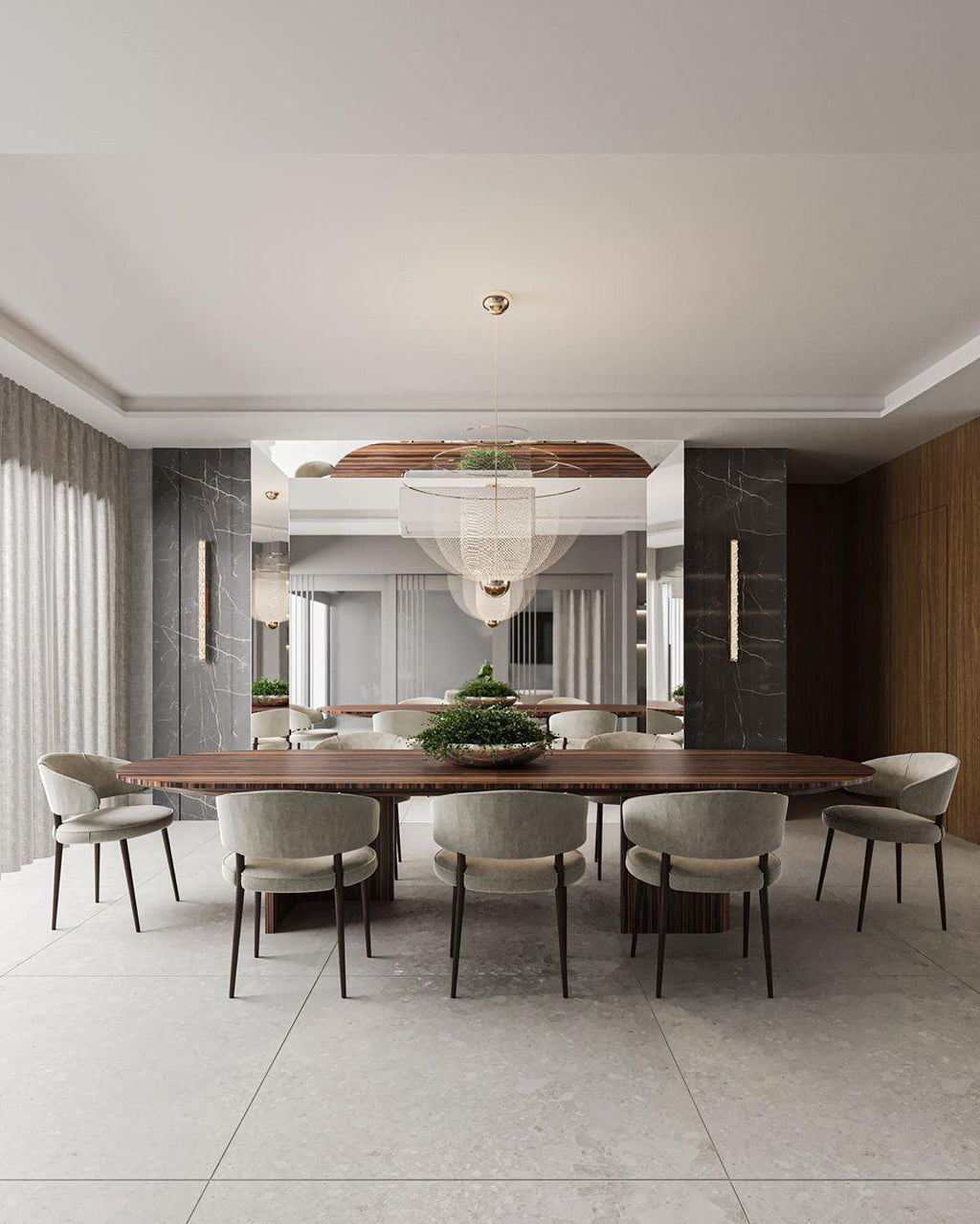 Pireven Iron Chandelier-Moonnatur