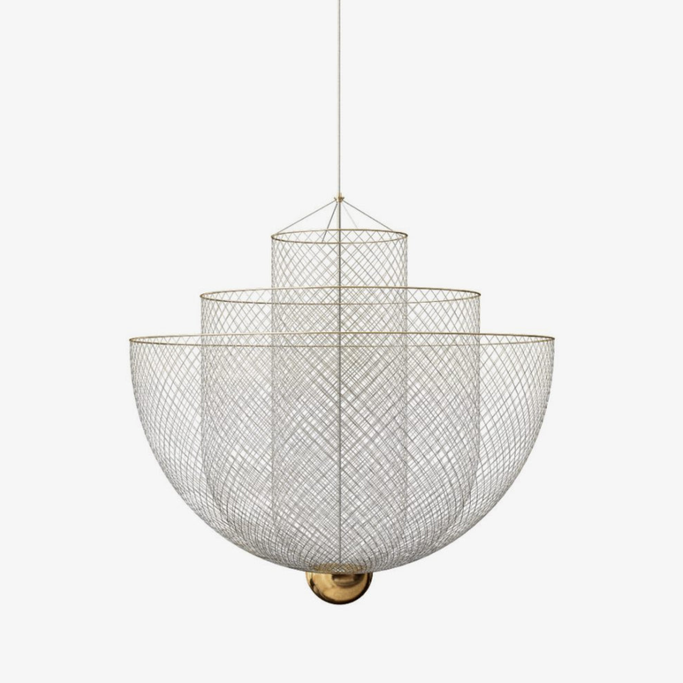 Pireven Iron Chandelier-Moonnatur