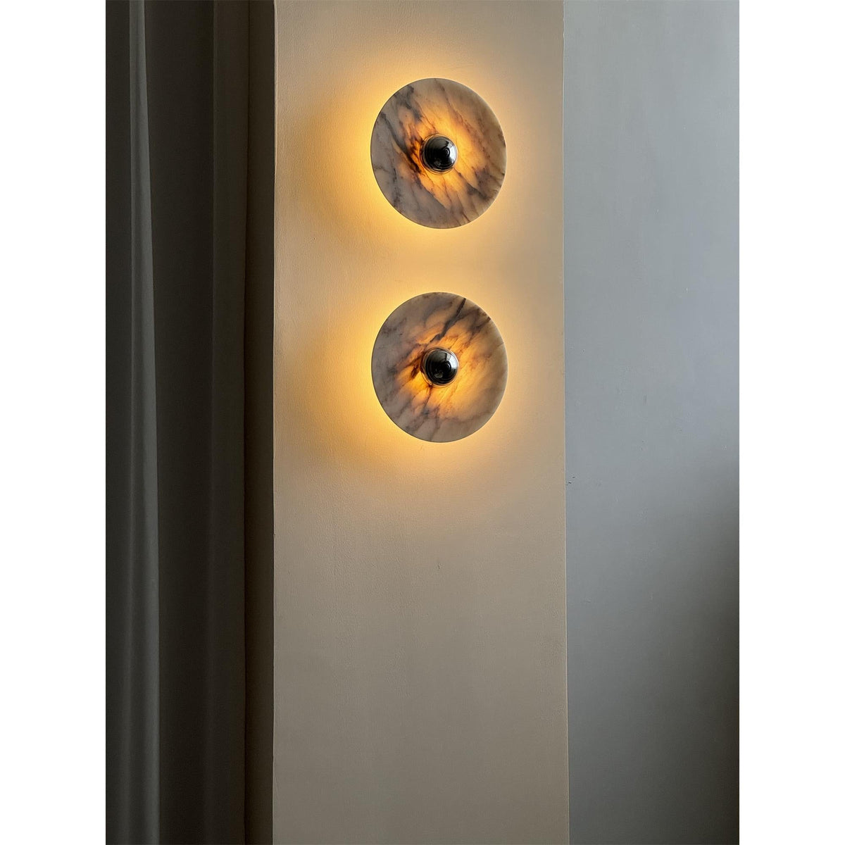 Celynaria Marble Wall Light-Moonnatur