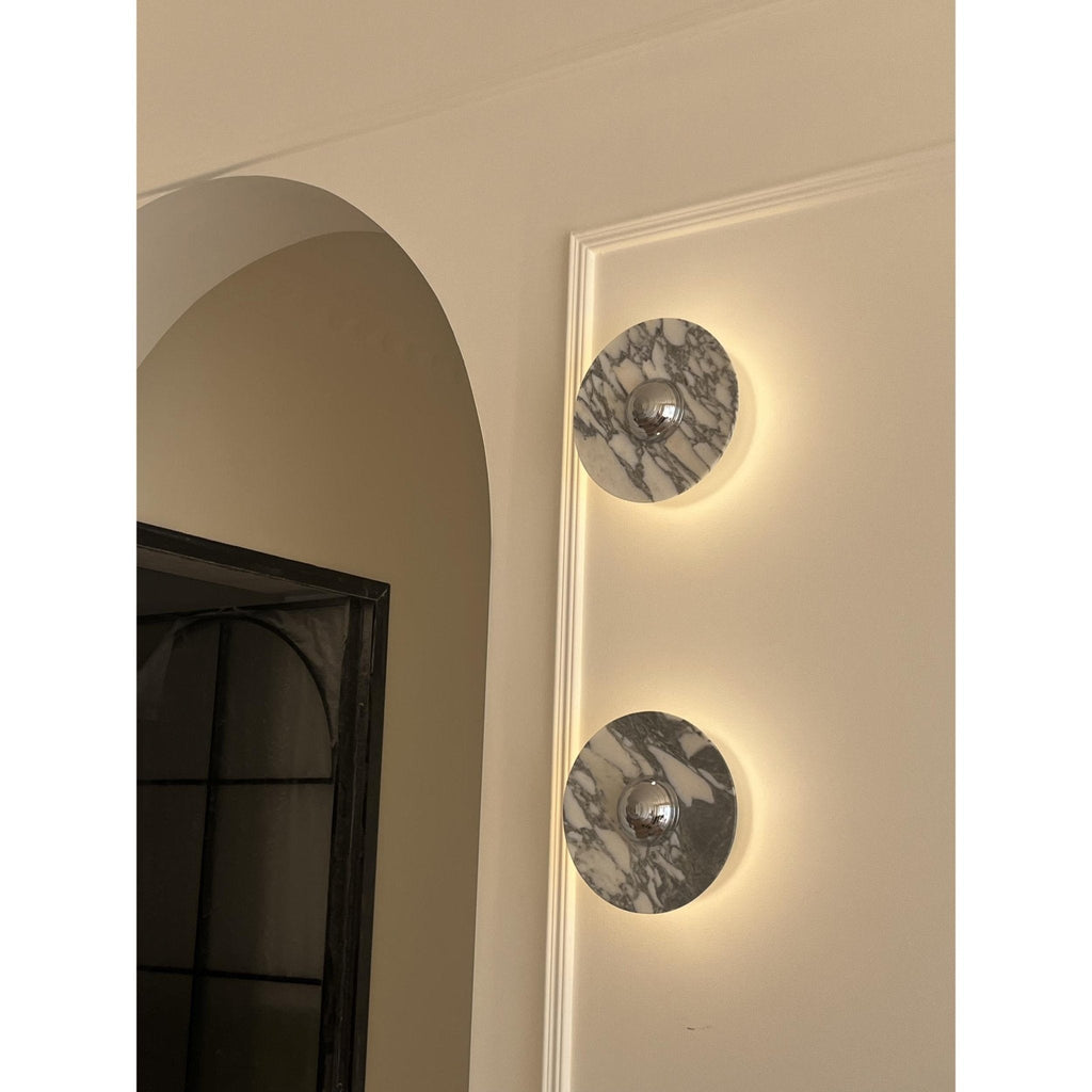 Celynaria Marble Wall Light-Moonnatur