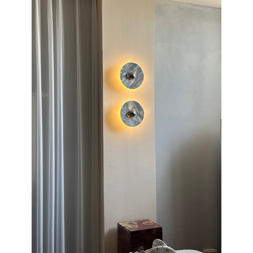 Celynaria Marble Wall Light-Moonnatur