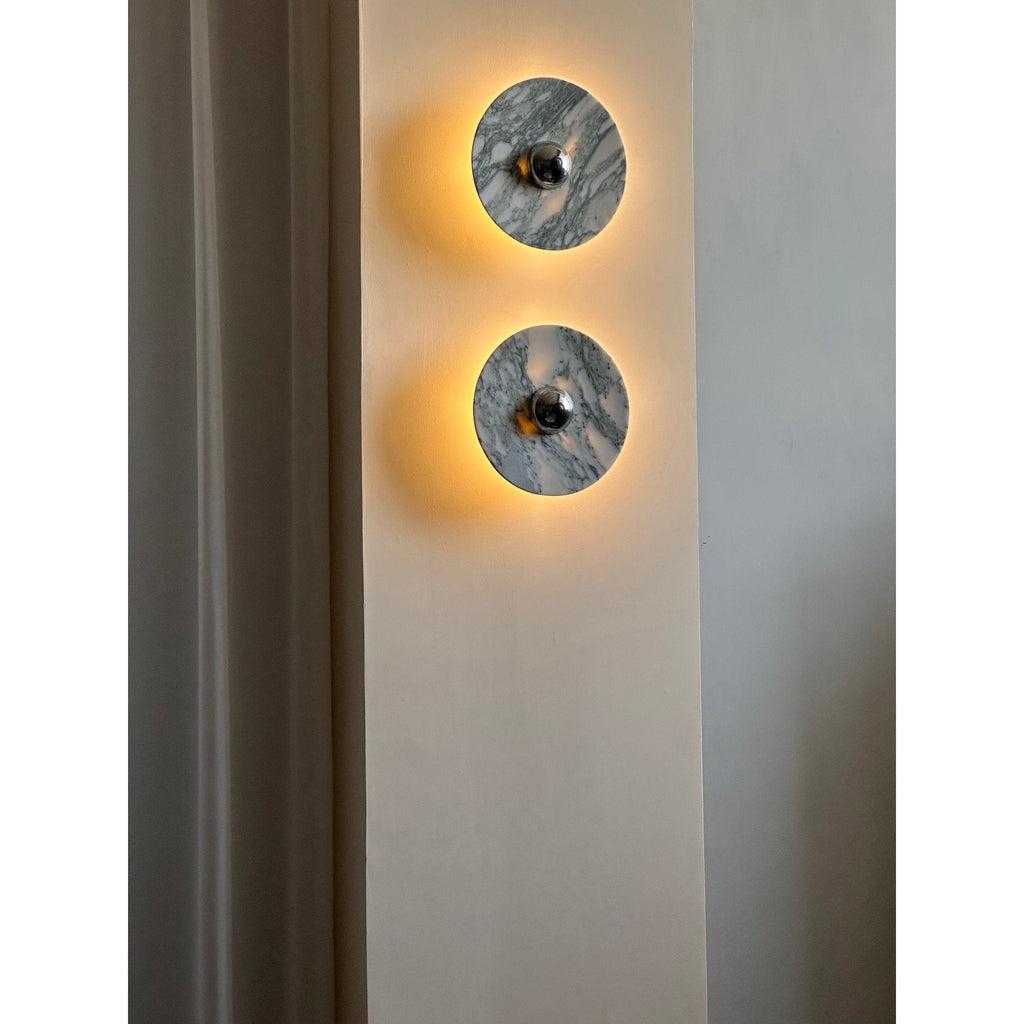 Celynaria Marble Wall Light-Moonnatur