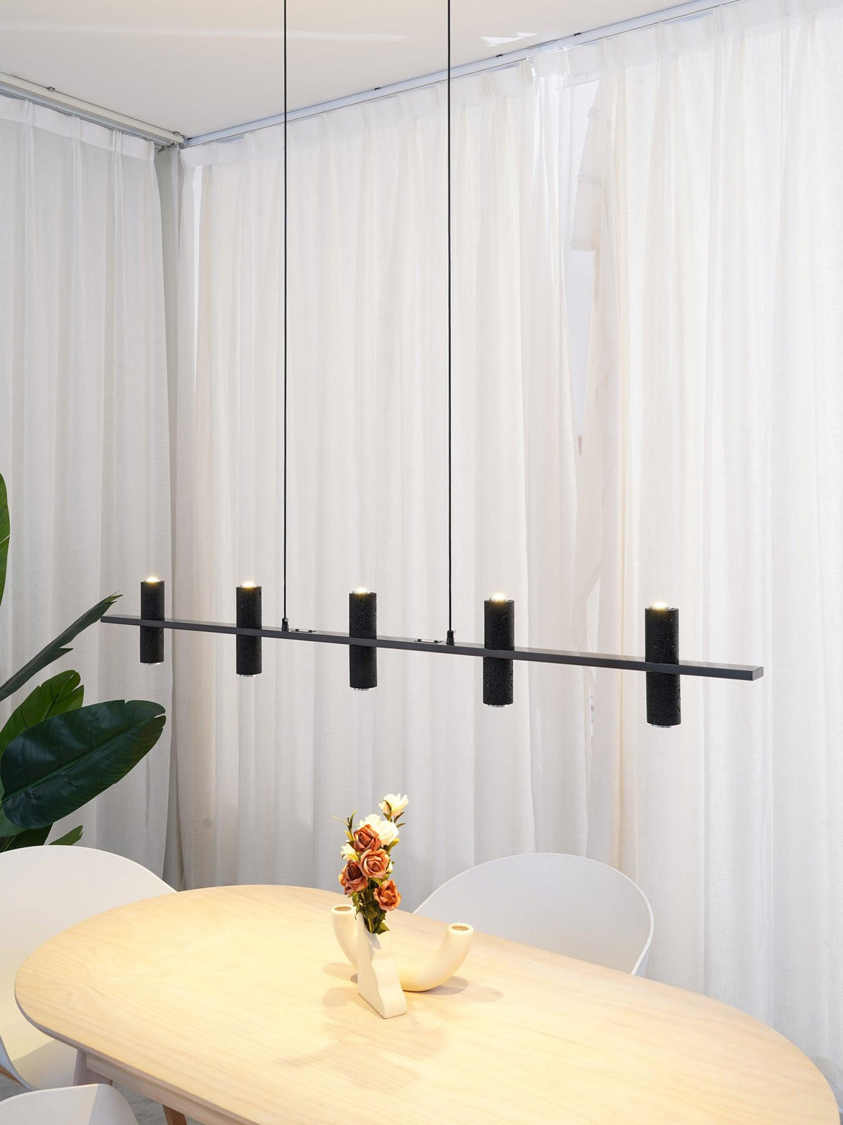 Alwynia Stone Pendant Light-Moonnatur