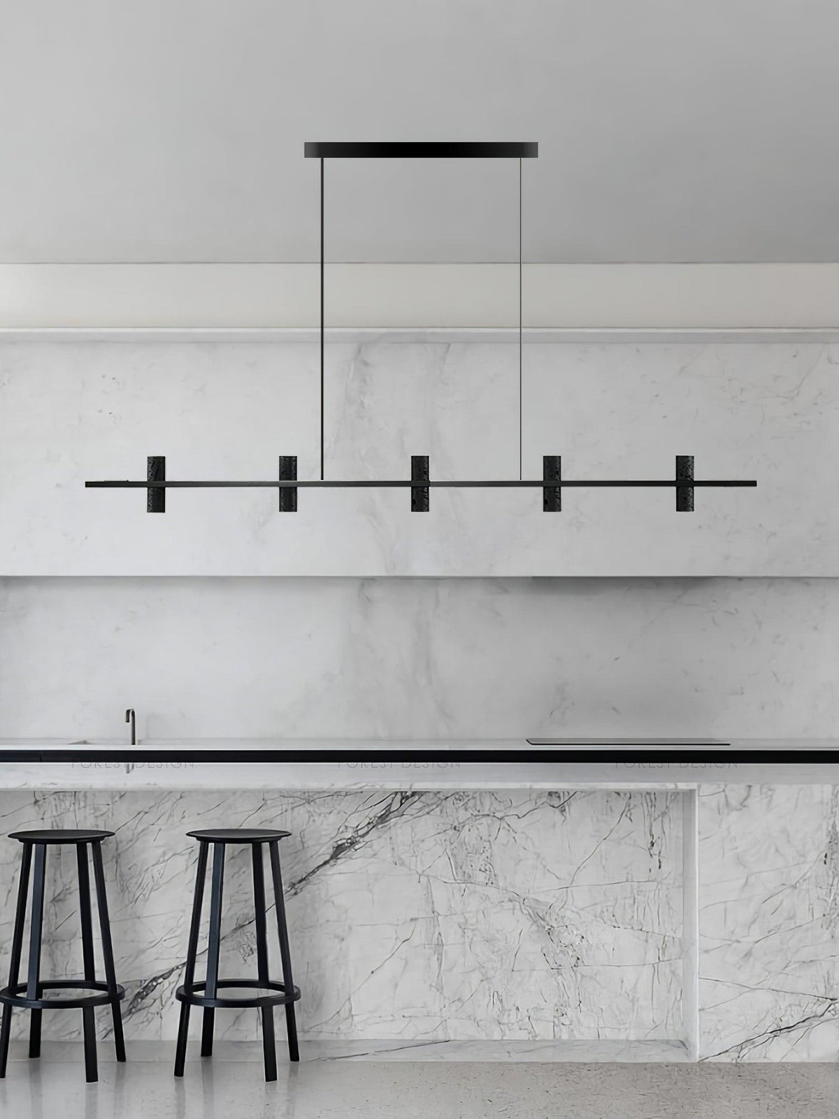 Alwynia Stone Pendant Light-Moonnatur