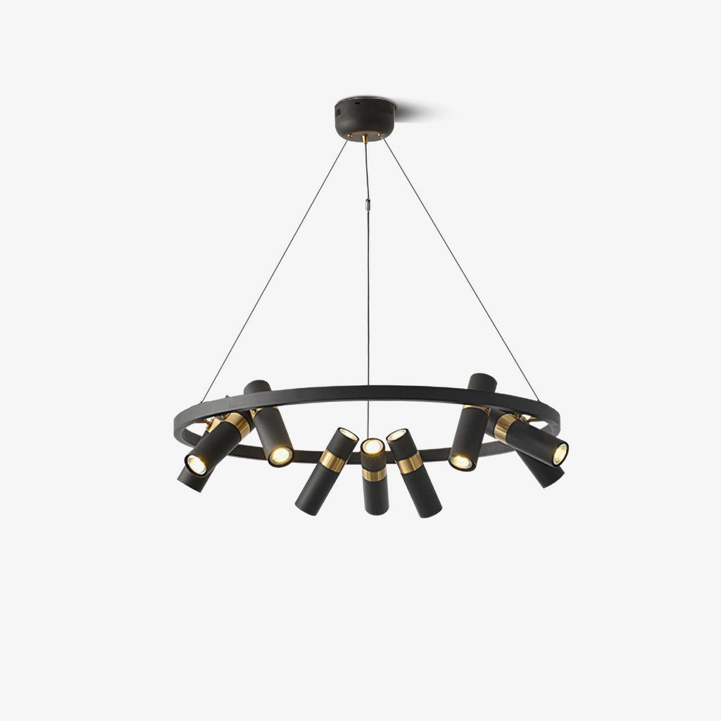 Lindenera Aluminium Chandelier-Moonnatur