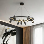 Lindenera Aluminium Chandelier-Moonnatur