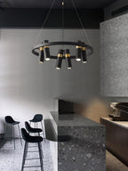 Lindenera Aluminium Chandelier-Moonnatur