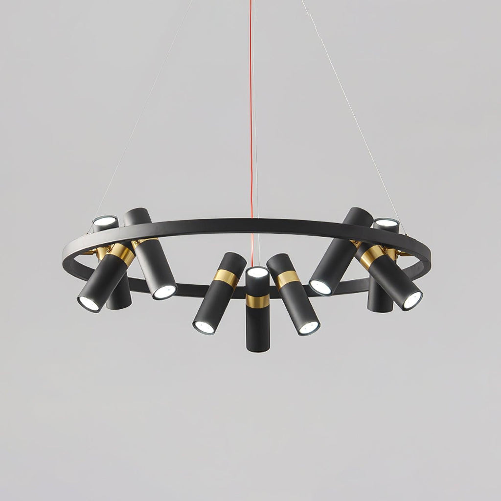 Lindenera Aluminium Chandelier-Moonnatur