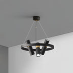 Lindenera Aluminium Chandelier-Moonnatur