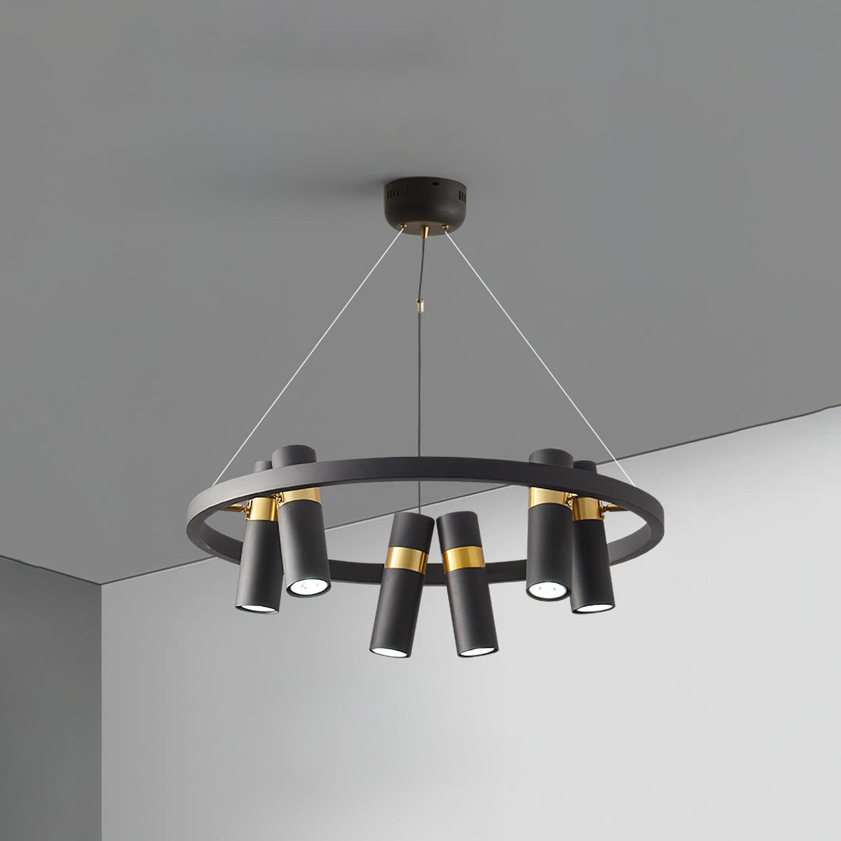 Lindenera Aluminium Chandelier-Moonnatur