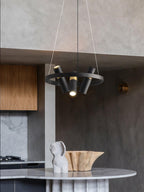 Lindenera Aluminium Chandelier-Moonnatur