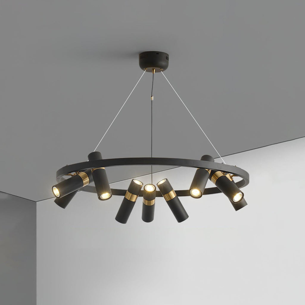 Lindenera Aluminium Chandelier-Moonnatur