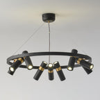 Lindenera Aluminium Chandelier-Moonnatur