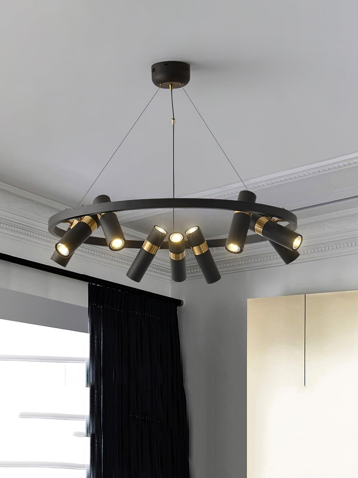 Lindenera Aluminium Chandelier-Moonnatur