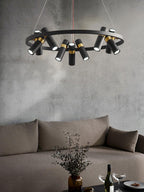 Lindenera Aluminium Chandelier-Moonnatur