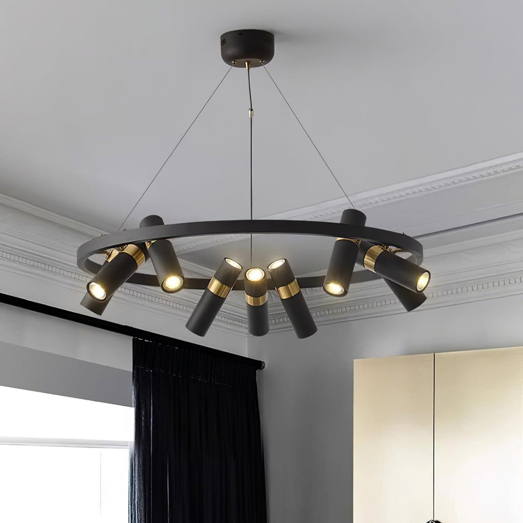 Lindenera Aluminium Chandelier-Moonnatur