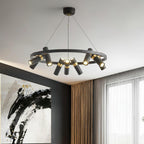 Lindenera Aluminium Chandelier-Moonnatur