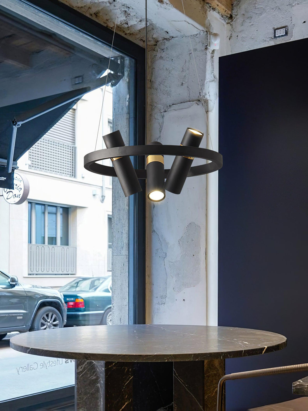 Lindenera Aluminium Chandelier-Moonnatur
