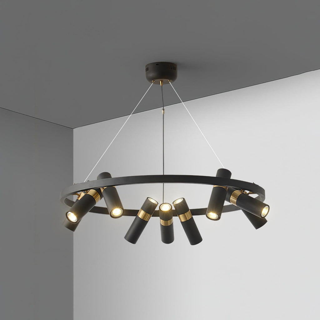 Lindenera Aluminium Chandelier-Moonnatur