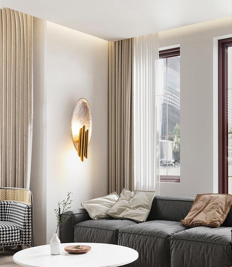 Harlara Aluminium Wall Light-Moonnatur