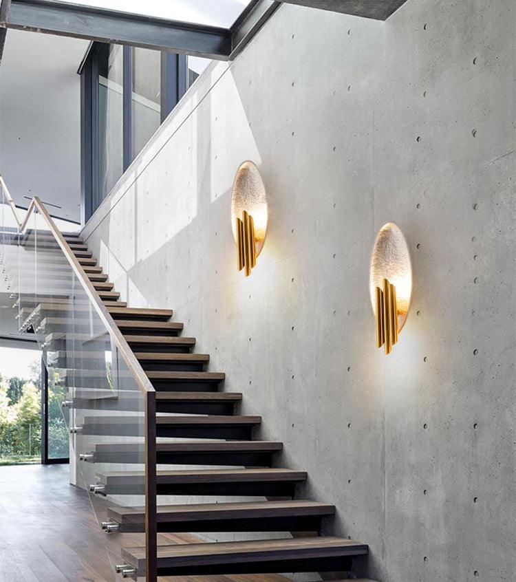 Harlara Aluminium Wall Light-Moonnatur