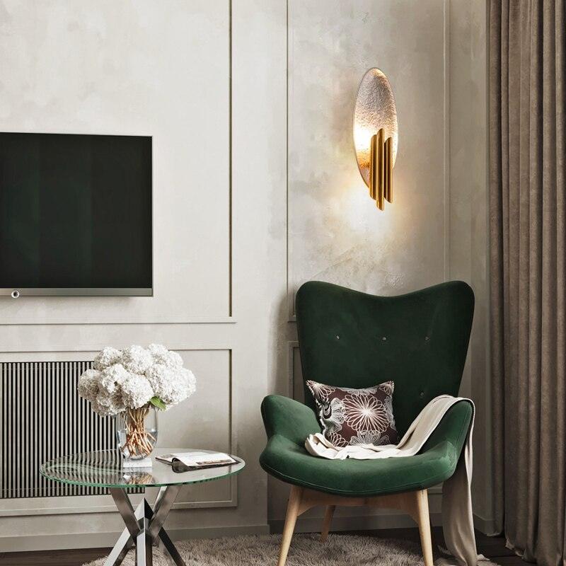 Harlara Aluminium Wall Light-Moonnatur