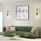 Harlara Aluminium Wall Light-Moonnatur
