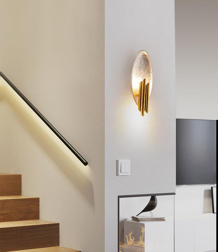 Harlara Aluminium Wall Light-Moonnatur