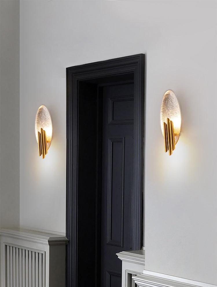 Harlara Aluminium Wall Light-Moonnatur