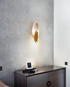 Harlara Aluminium Wall Light-Moonnatur