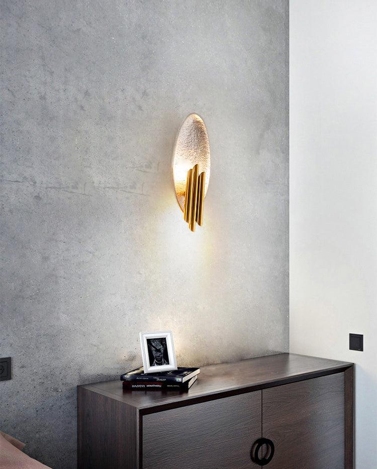 Harlara Aluminium Wall Light-Moonnatur