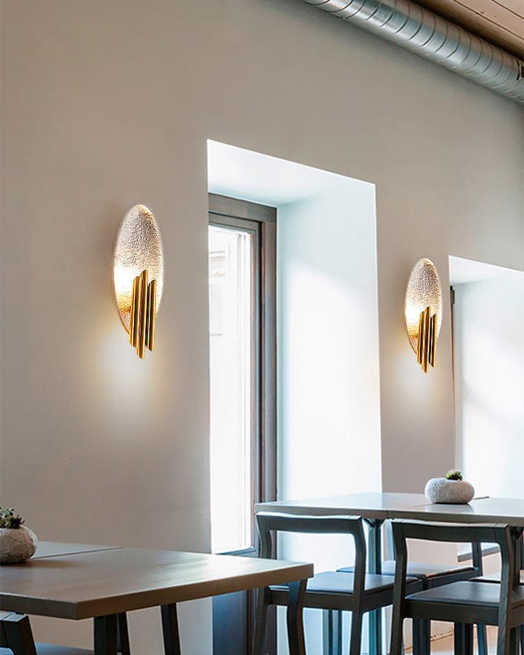 Harlara Aluminium Wall Light-Moonnatur